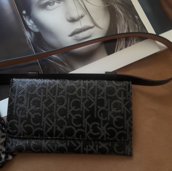 Calvin Klein Bags Nwt Ck Fanny Pack Calvin Klein Logo Belt Purse Poshmark